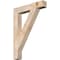 Ekena Millwork Traditional Block Smooth Bracket, Douglas Fir, 3 1/2"W x 22"D x 30"H BKT04X22X30TRA05SDF - alternate 1